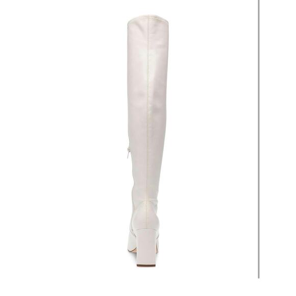 Wild Pair Womens Knee-High Boots Ivory Size 8 ( Display item ) NEW # Box M708 - Picture 4 of 4